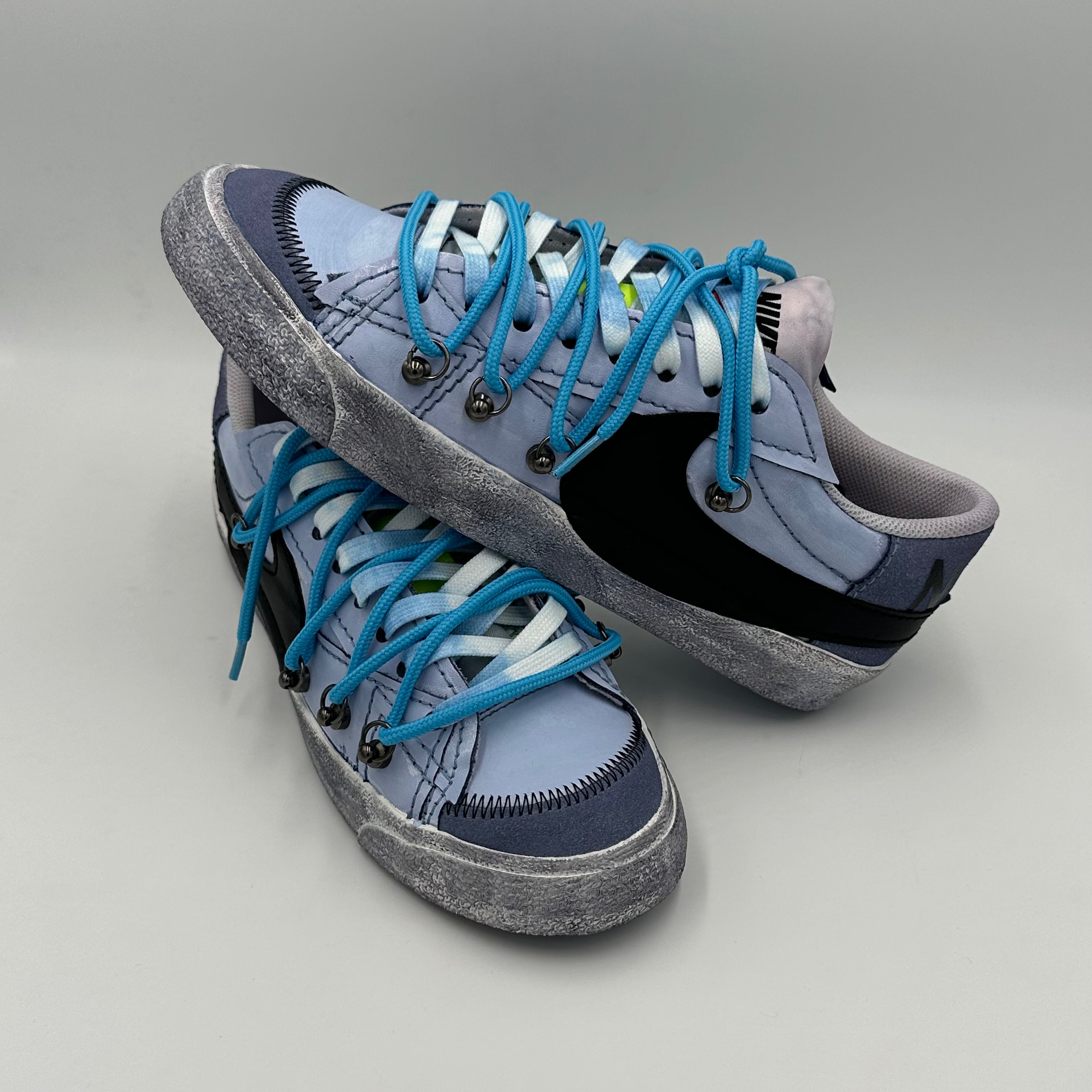 Nike Blazer Low '77 Jumbo Denim Blue Shaded Blue “Over Laces Blue” - EV8 Style