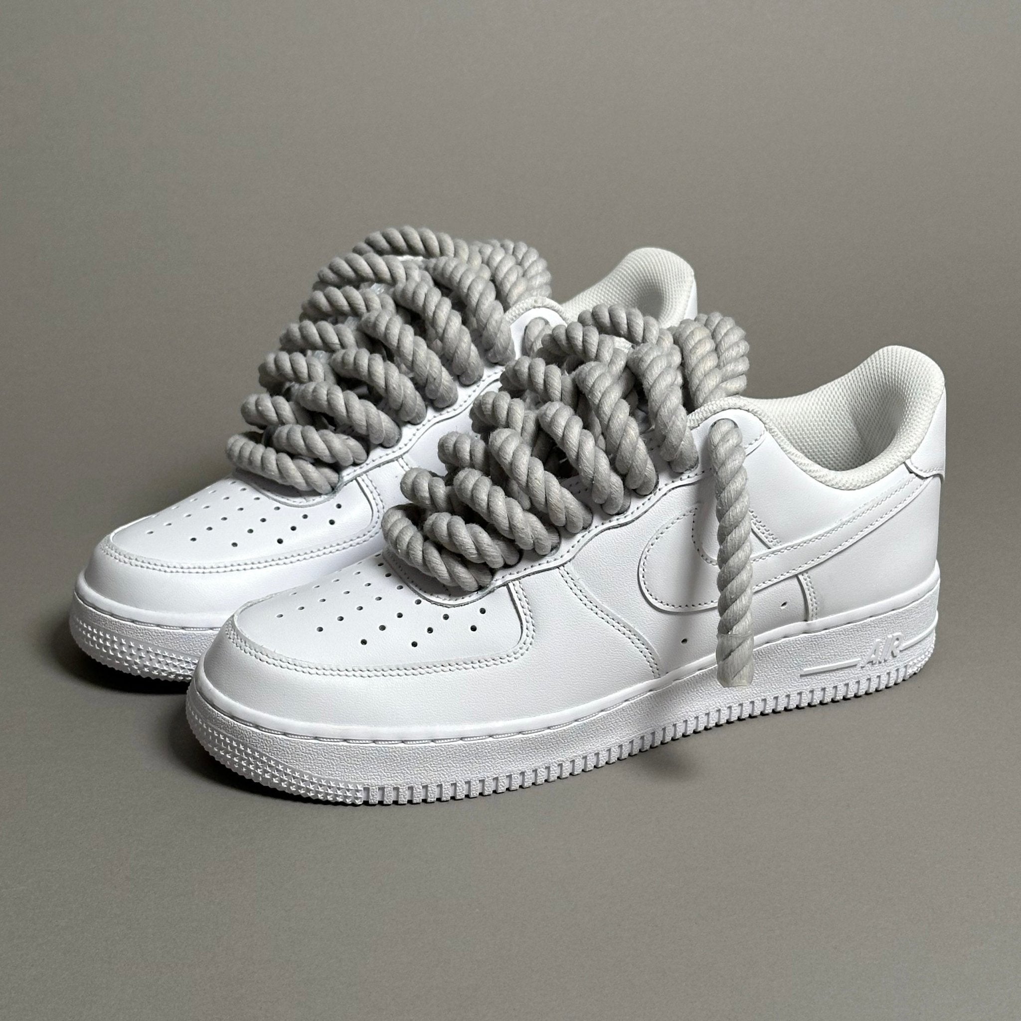 Nike Air Force 1 “Rope Laces Grey Tint” V1 - EV8 Style