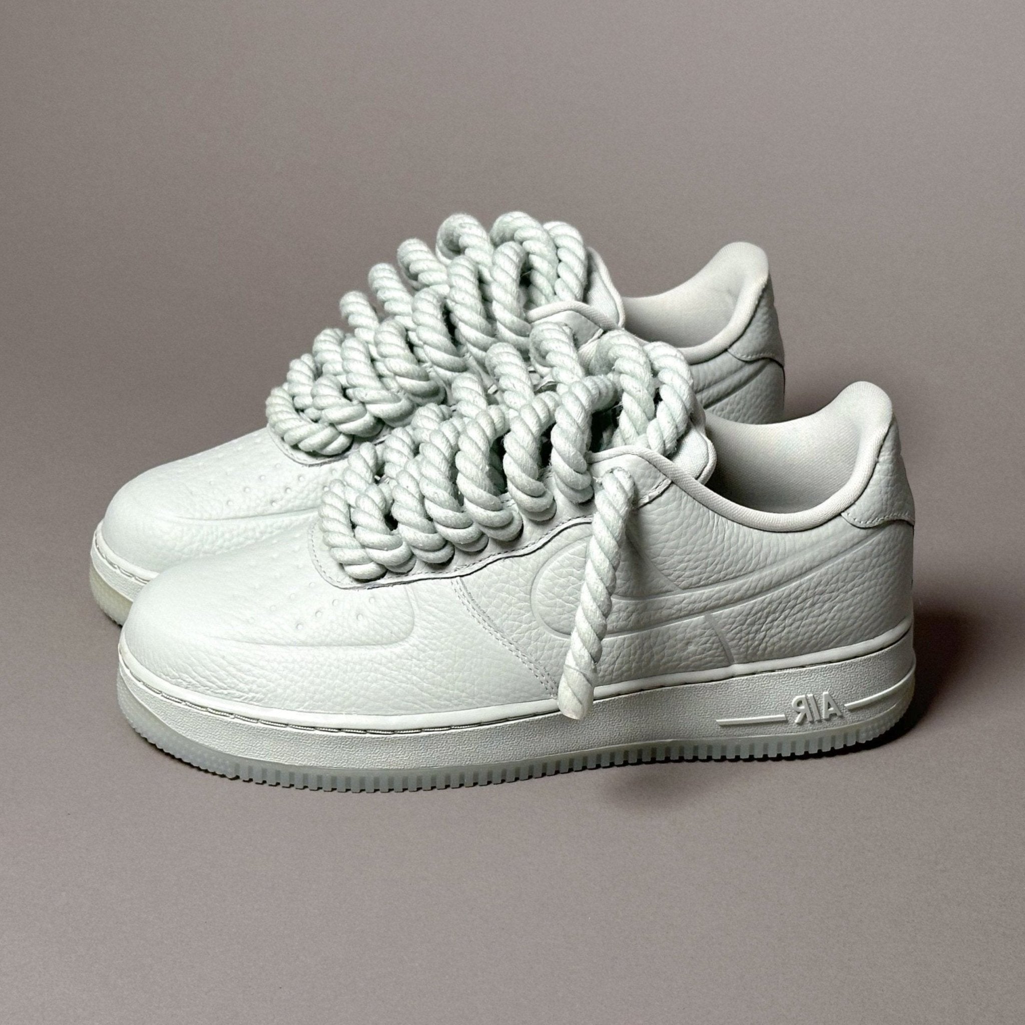 Nike Air Force 1 Sage Green “Rope Laces Sage Green Tint” Waterproof V1 - EV8 Style