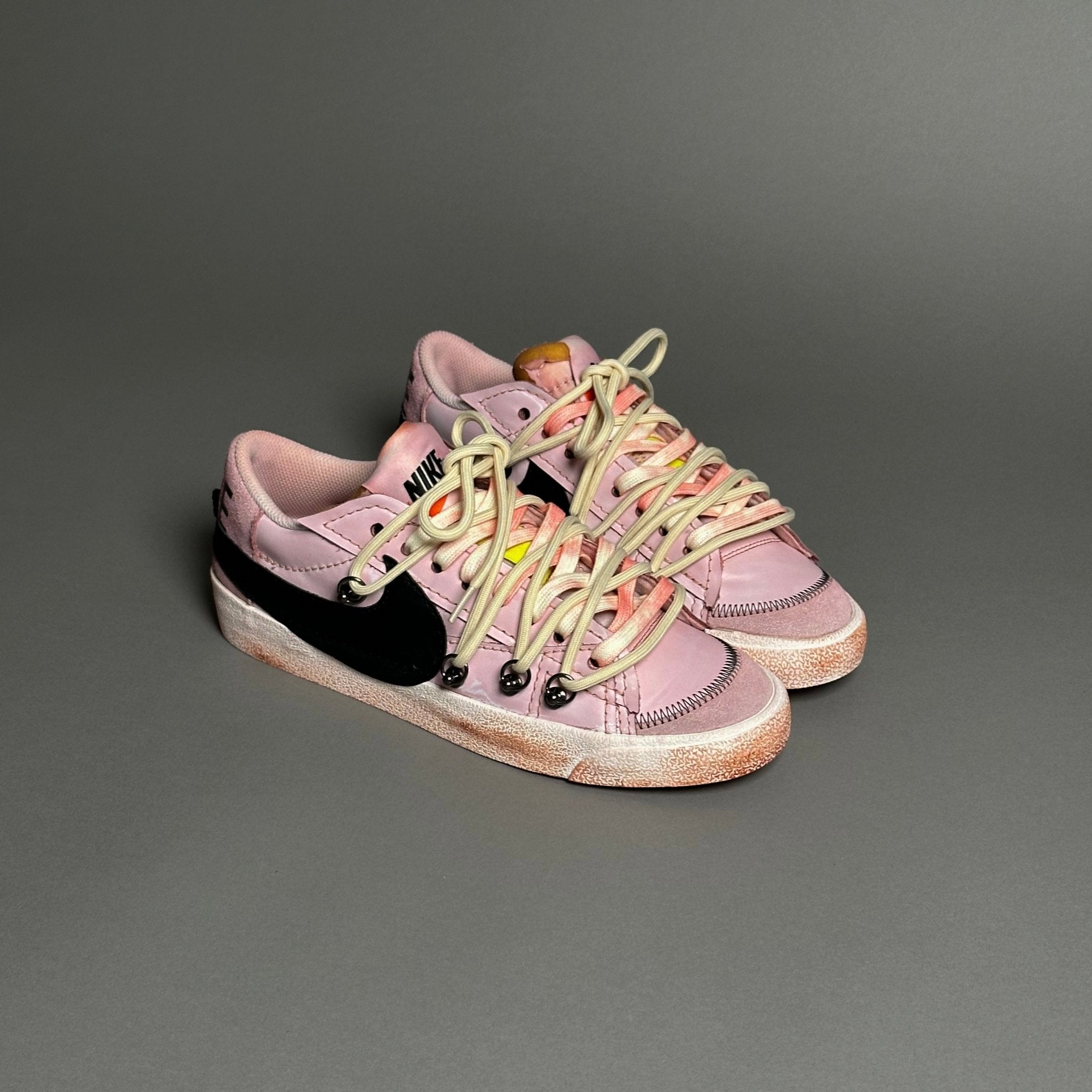 Nike Blazer Low '77 Jumbo Cocoa Brown Shaded Pink “Over Laces Beige” - EV8 Style