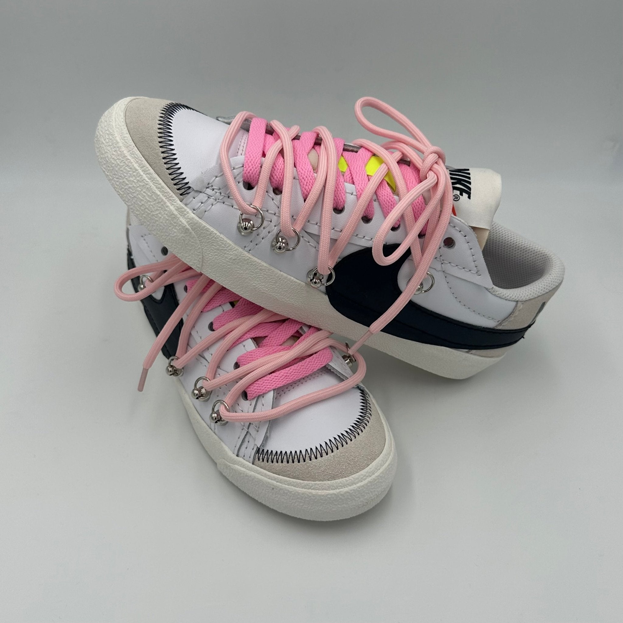 Nike Blazer Low '77 Jumbo White & Pink “Over Laces Pink" - EV8 Style