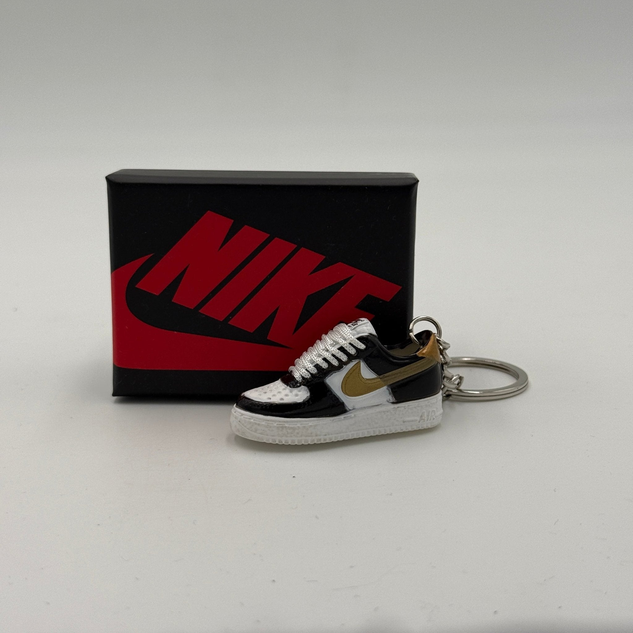 Portachiavi Air Force 1 Low Black White Gold - EV8 Style