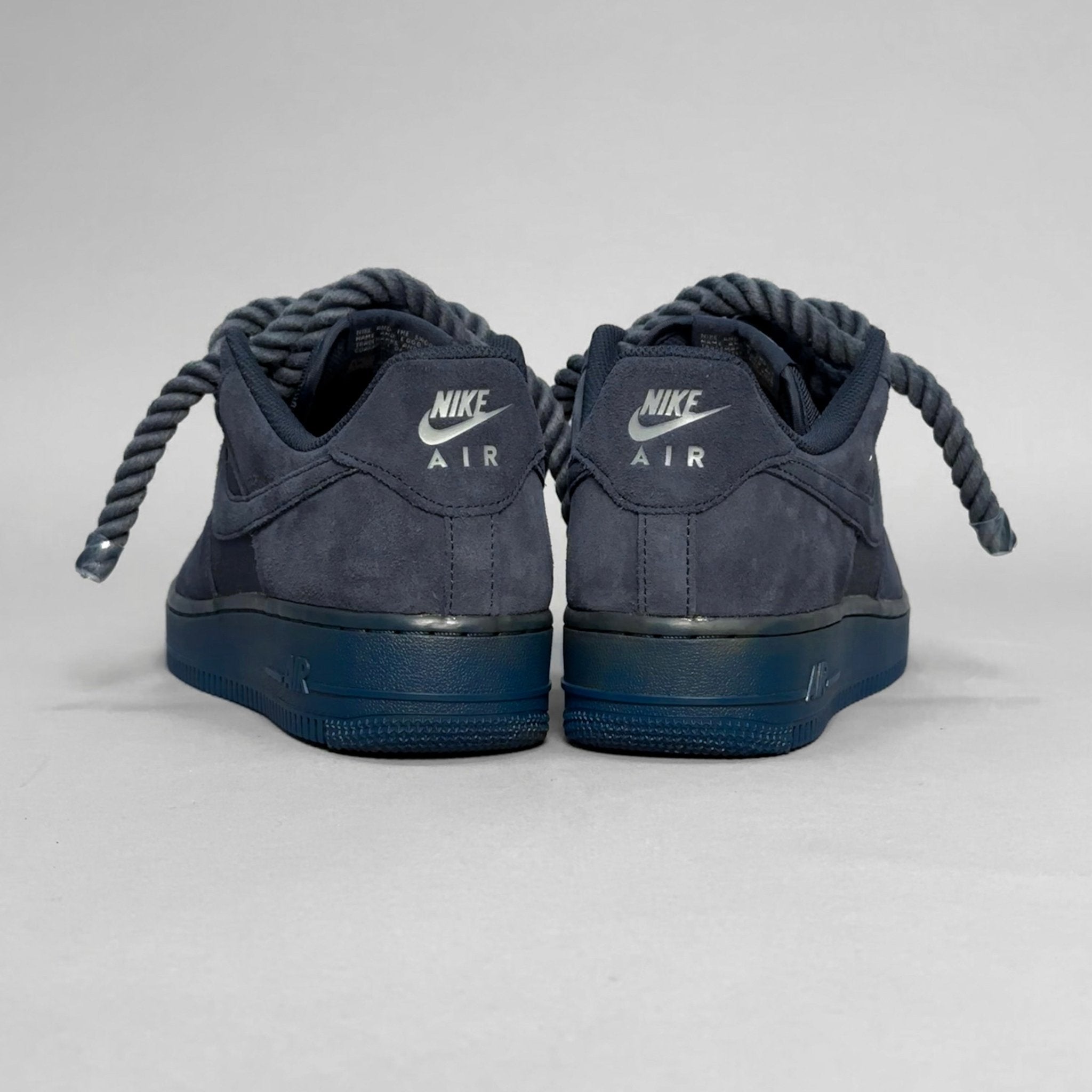 Nike Air Force 1 Midnight Blue "Rope Laces Navy Tint" V1 - EV8 Style