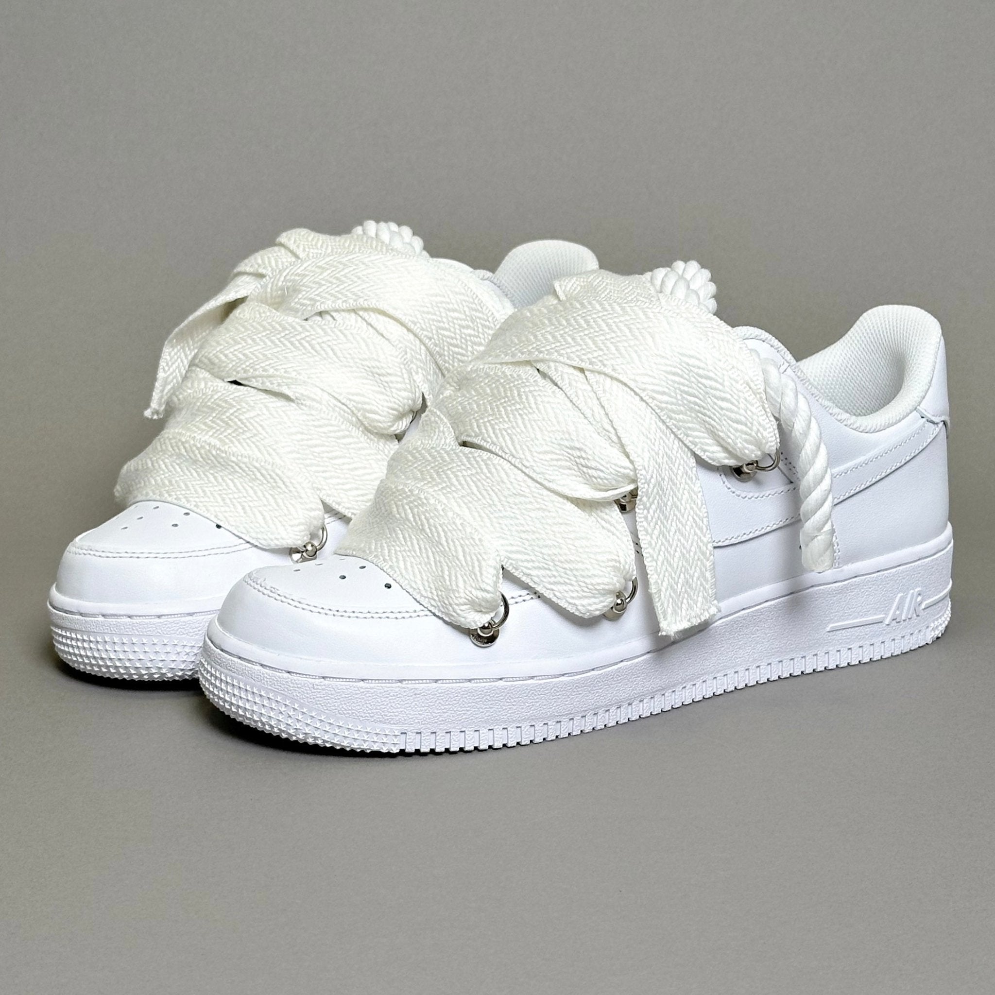 Nike Air Force 1 “Rope Laces Lanvin” White - EV8 Style