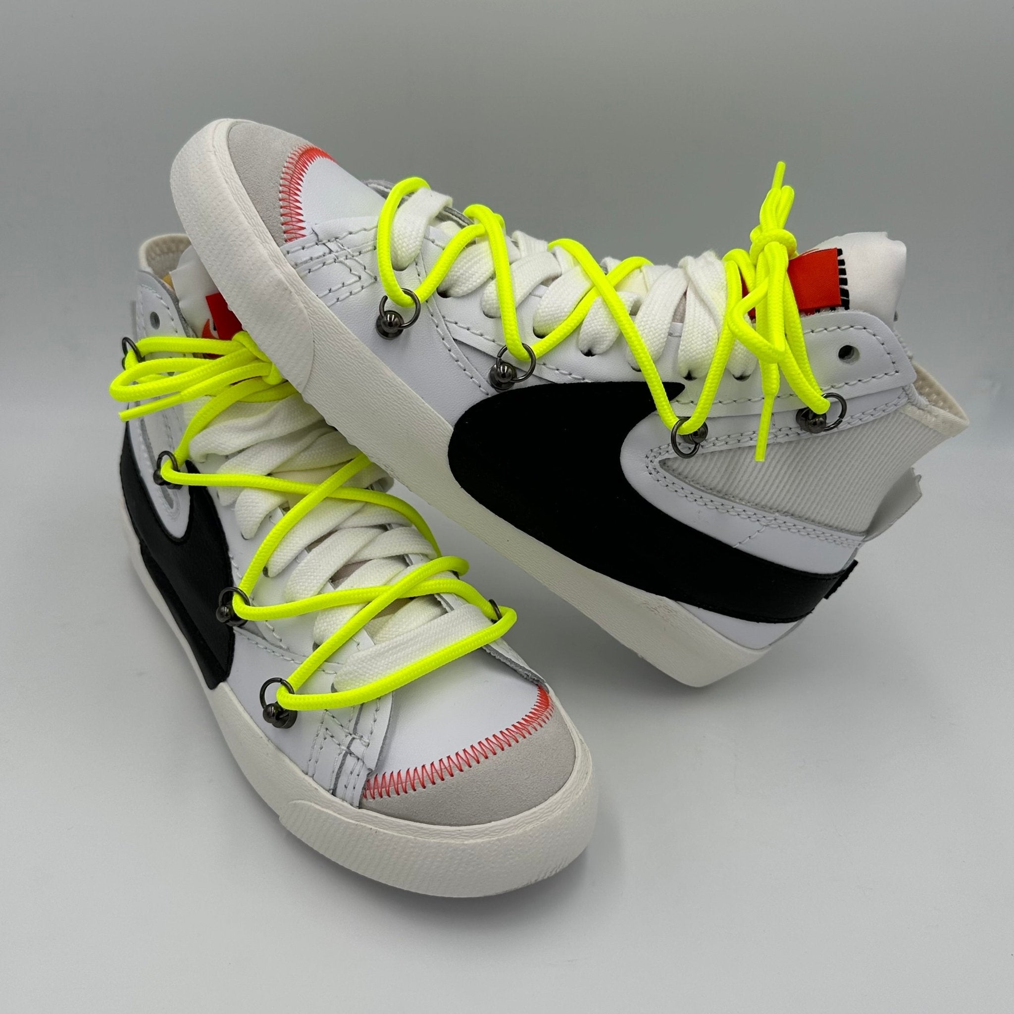 Nike Blazer Mid '77 Jumbo White “Over Laces Fluo" - EV8 Style